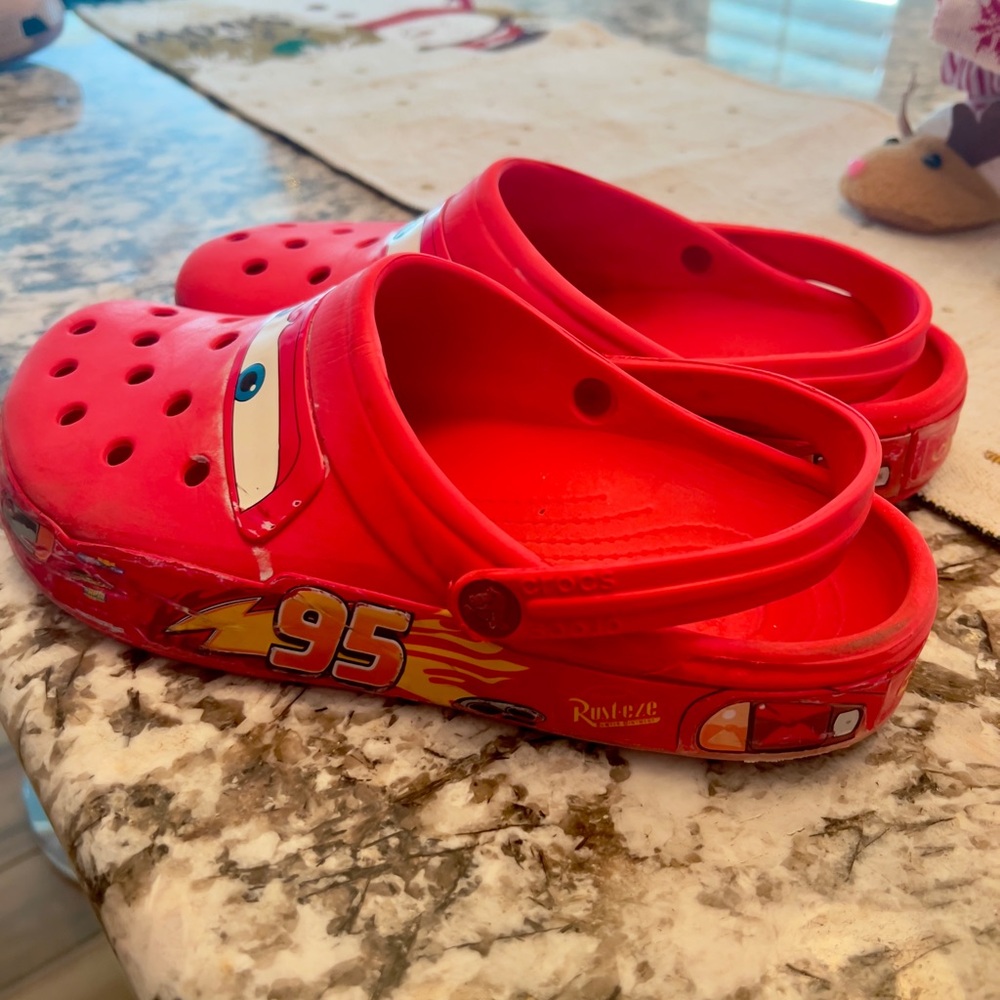 CROCS Kids Red Sandals
